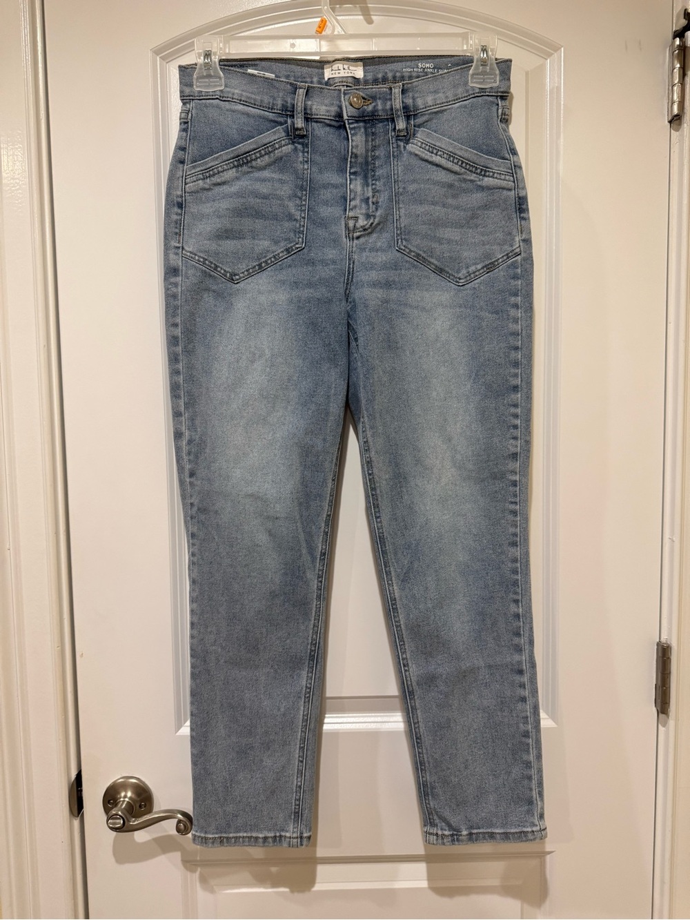 Soho Light Blue Skinny High-Rise Jeans